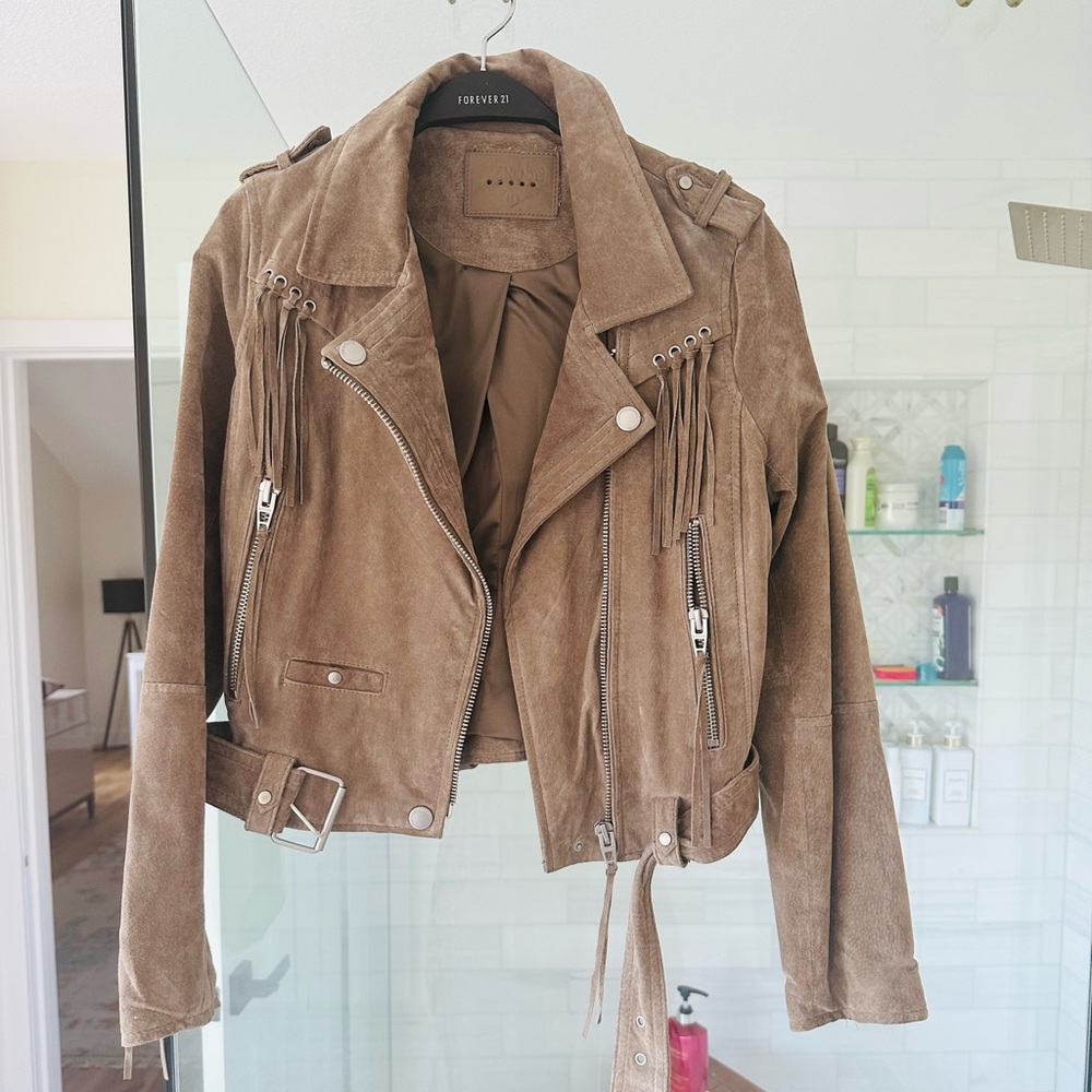 Leather jacket